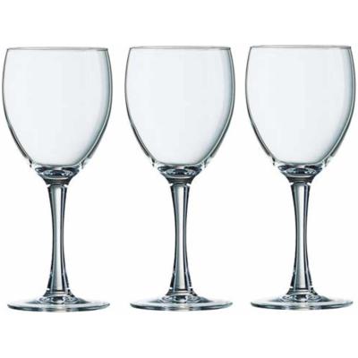 Arcoroc Wijnglazen - 6x stuks - glas - 190 ml - witte/rode wijn