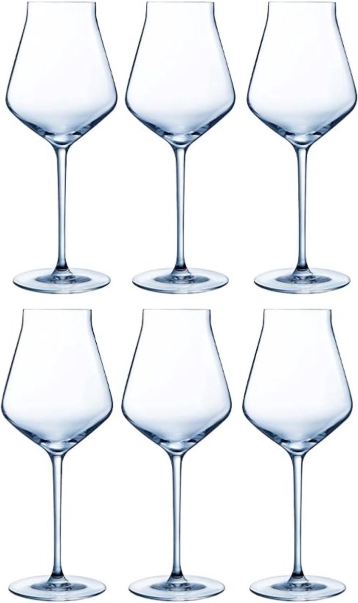 Chef & Sommelier Reveal Up Wijnglazen - 400ml - Kristalglas - Ultra Transparant en Resistent - 6 Stuks