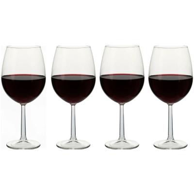 Cookinglife Rode Wijnglazen Milena 580 ml - 4 Stuks