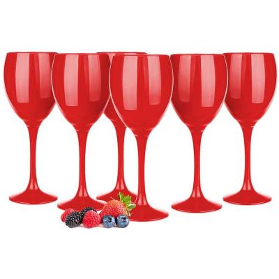 Glasmark Wijnglazen - 6x - Red collection - 300 ml - glas - rode wijn
