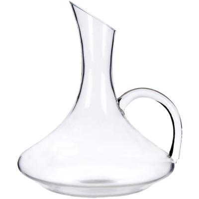 Glazen wijn karaf / decanteer kan 1,5 liter 20 x 25 cm - Wijn schenkkan