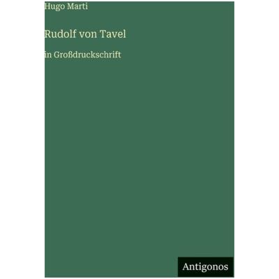 Rudolf von Tavel