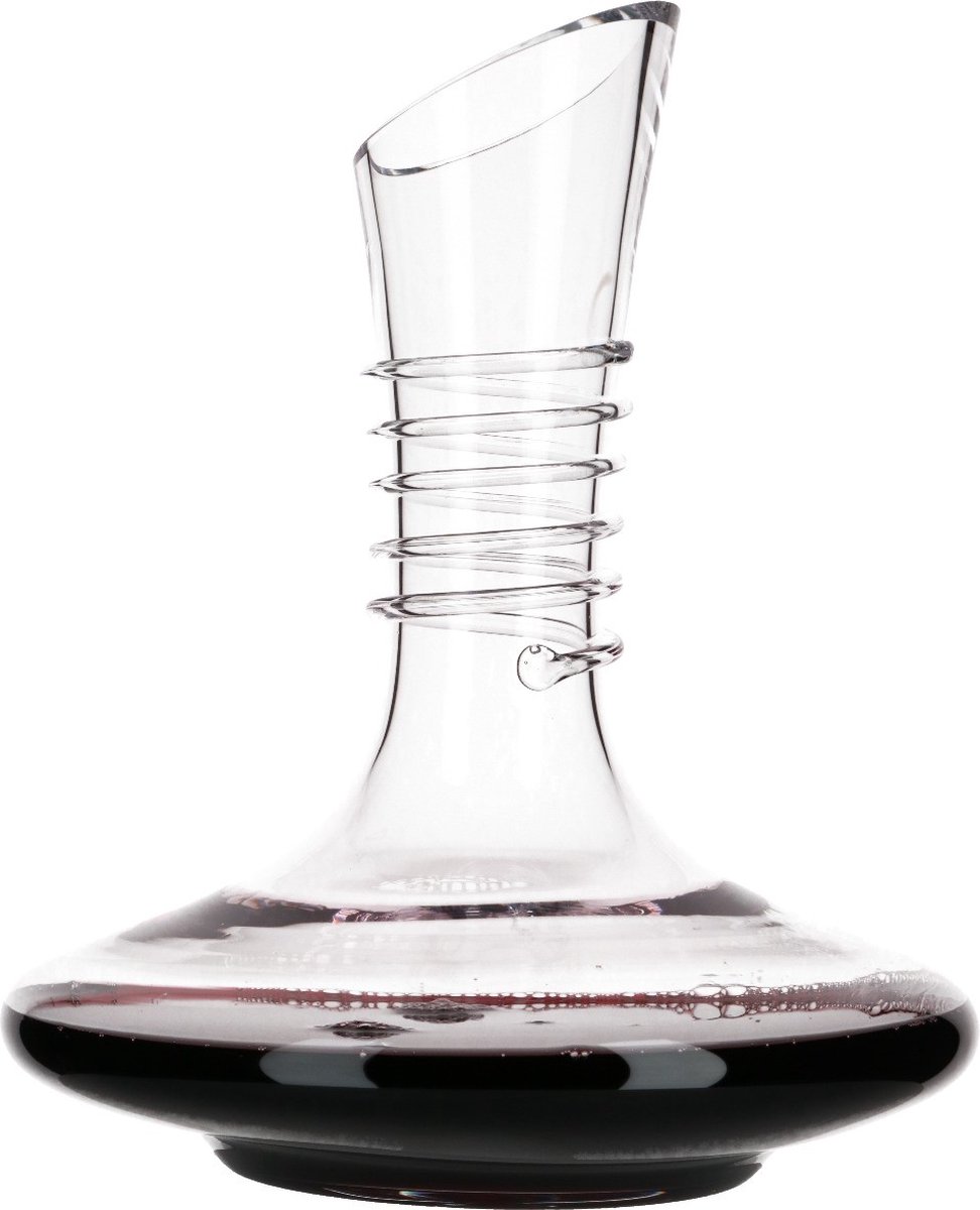 Vinata Milano decanter - 1.8 Liter - Karaf kristal - Wijn decanteerder - Handgemaakte wijn beluchter