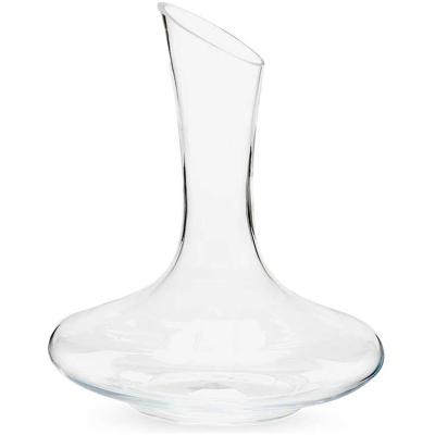 Vivalto Wijn karaf - 1,8 liter - decanteer schenkkan - glas - 22 x 25 cm - wijn luchten