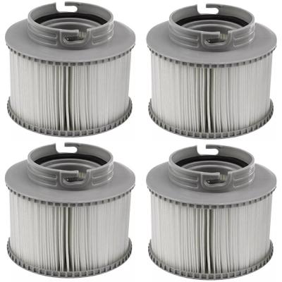 Zwembadfilter Geschikt voor MSPA opblaasbare zwembaden FD2089 4-pack