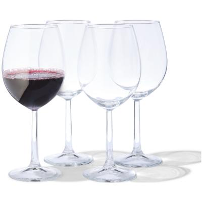 HEMA HEMA Rodewijnglazen 430ml - 4 Stuks (transparant)