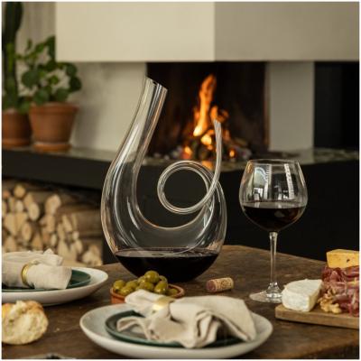 Luxwine® - Decanteer karaf - Wijnkaraf - 1.4L -Incl. 1000 Schoonmaakparels - Decanter - Decanteerkaraf wijn