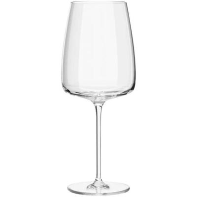 Rode wijnglazen | Set van 4 stuks - 600 ml | kristalglas, drinkglazen | perfect voor thuis, restaurant en keuken, vaatwasmachinebestendig