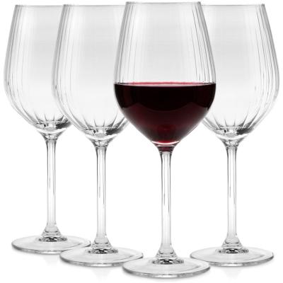 Wijnglazen Glas 490 ml 4 stuks - Wijnglas - Set - Wijn