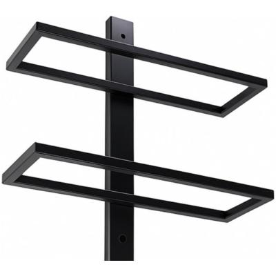Mémoire® Réserve Wandwijnrek voor 2 Flessen - Luxe Wijnrek voor Aan de Muur - Stijlvolle Wijnopslag van Metaal - Verticale Wijnpresentatie - Ruimtebesparend Design - Perfect voor Woonkamer, Keuken en Wijnliefhebbers