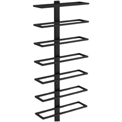 Mémoire® Réserve Wandwijnrek voor 7 Flessen - Luxe Wijnrek voor Aan de Muur - Stijlvolle Wijnopslag van Metaal - Verticale Wijnpresentatie - Ruimtebesparend Design - Perfect voor Woonkamer, Keuken en Wijnliefhebbers