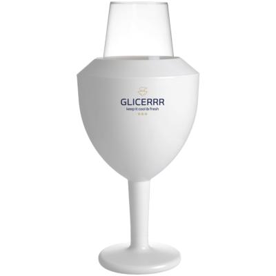 GLICERRR Wijnglas koeler en houder set + glas