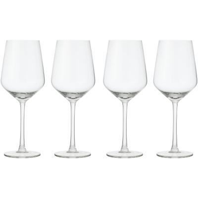 HEMA HEMA Rodewijnglazen 490ml - 4 Stuks (transparant)