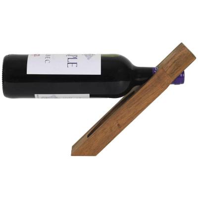 HowHomely GRAVINO - Houten Wijnrek - Balancerend - Met Korkenzieher - Acaciahout