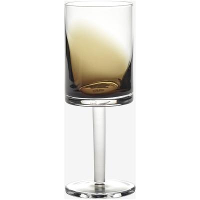 Serax Kelly Wearstler Zuma witte wijnglas D7cm H19cm amber (set van 4)
