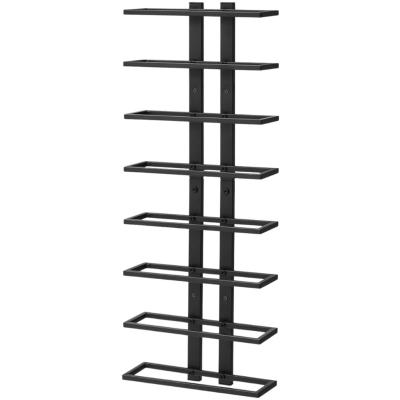 VLSelect®Wijnrek Muur - Wijnfleshouder - Wand Montage - 8 Flessen