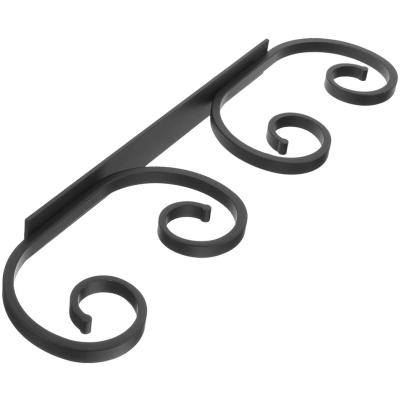 Wijnglazenrek voor wijnglazen op voet - Wandrek / hangend wijnglazenrek van metaal - Opbergrek voor wijn- en champagneglazen - Geschikt voor keuken, bar en kast (M)
