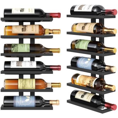 Wijnrek Muur - Hangend Wijn Rek - Flessenrek - Flessenhouder Wand - drankopslag