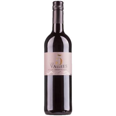 Les 5 Vallées Merlot / Grenache VdF