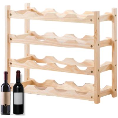 Bovista Wijnrek Muur - Hangend - Wand - Wandmontage - Metaal - Flessenhouder - 16 Flessen - Wijnglazenhouder - Wijnglazenrek