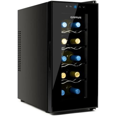 G3 Ferrari Riservetta 10 - Wijnkoelkast voor 10 Flessen - 35L - Instelbare Temperatuur 10-18°C - LED Display - Binnenverlichting - Thermo-elektrisch - Zwart