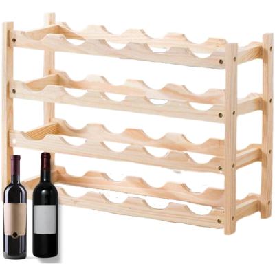 Xerolax Wijnrek Muur - Hangend - Wand - Wandmontage - Metaal - Flessenhouder - 20 Flessen - Wijnglazenhouder - Wijnglazenrek