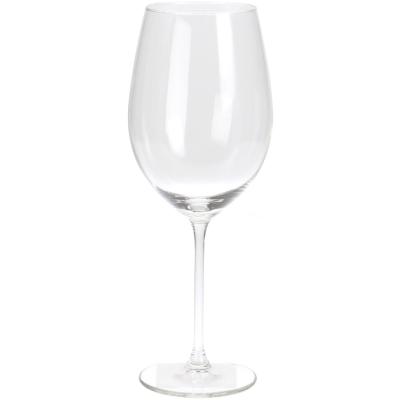 Excellent Houseware Wijnglazen - 4x stuks - glas - 540 ml - rode wijnglazen