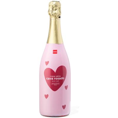HEMA Cava rosado Valentijn 0.75L
