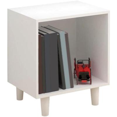 Vinylplatenkast - Platenrek Opberger - Muziek Organiseren - Open Ontwerp - 46x36x48 cm - Houtkleur