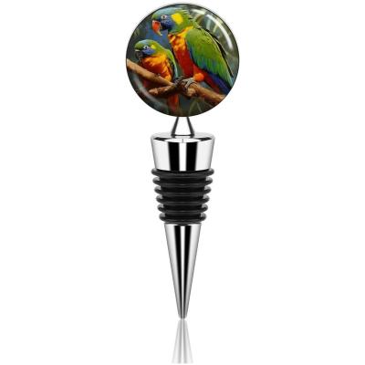 Wijnfles stops - Fles afsluiter - Wijn bewaren - Luchtdichte afdichting - 36x104 mm - Wit